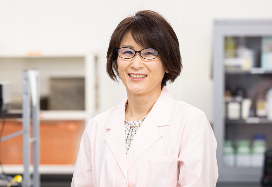 品質総括部富山南工場品質保証課 課長 阪口美起 SAKAGUCHI MIKI